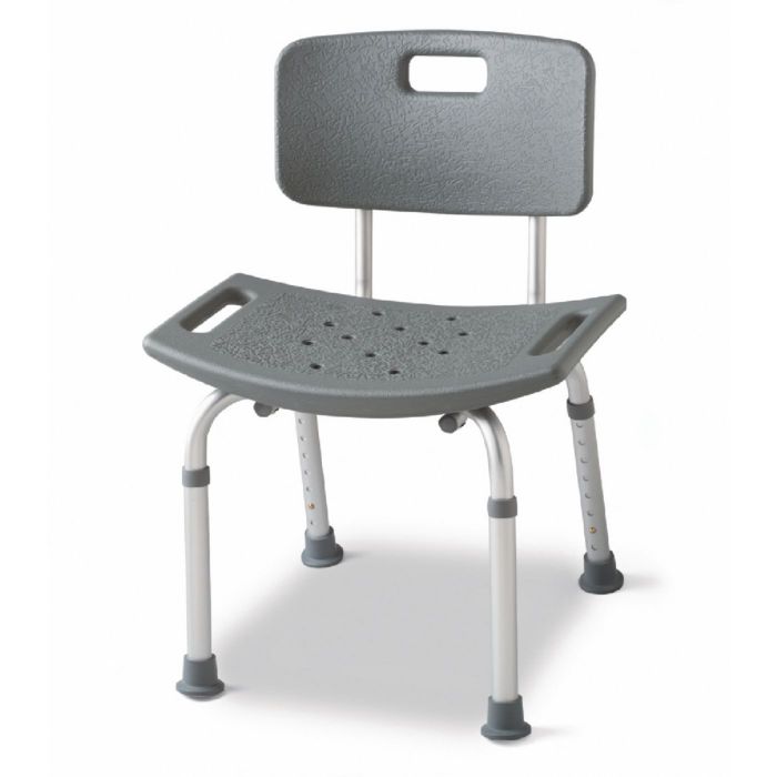 Invacare Medline Economy Shower Chair with Back