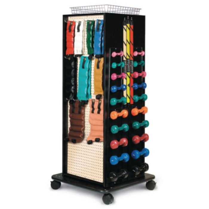 Mobile weight online rack