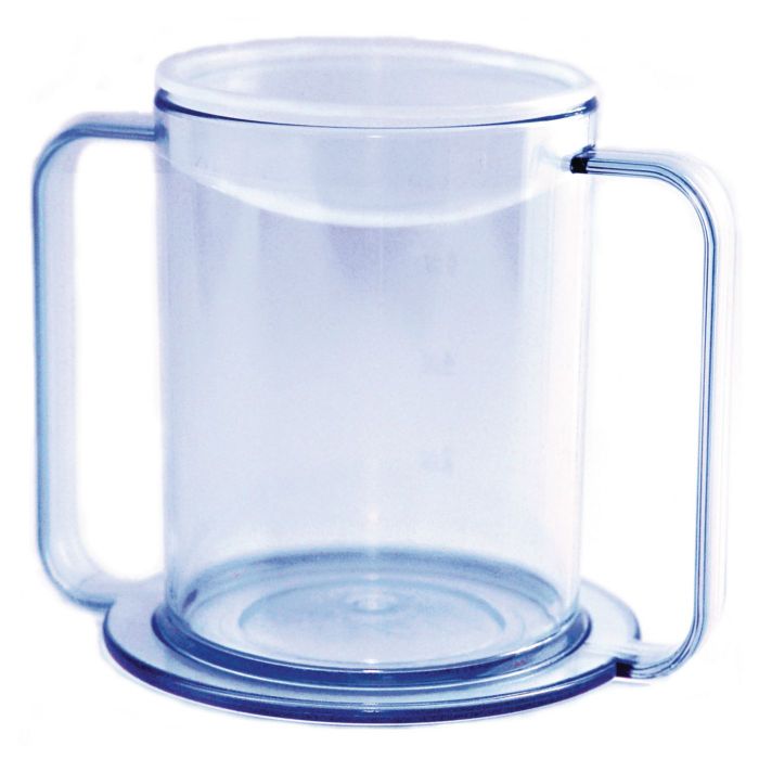 Patterson Medical Clear 2-Handle, 12 oz. Mug