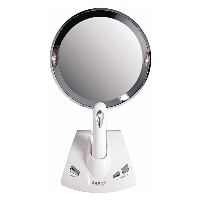 Patterson Medical Lighted Power Zoom Motorized Adjustable Magnification Mirror