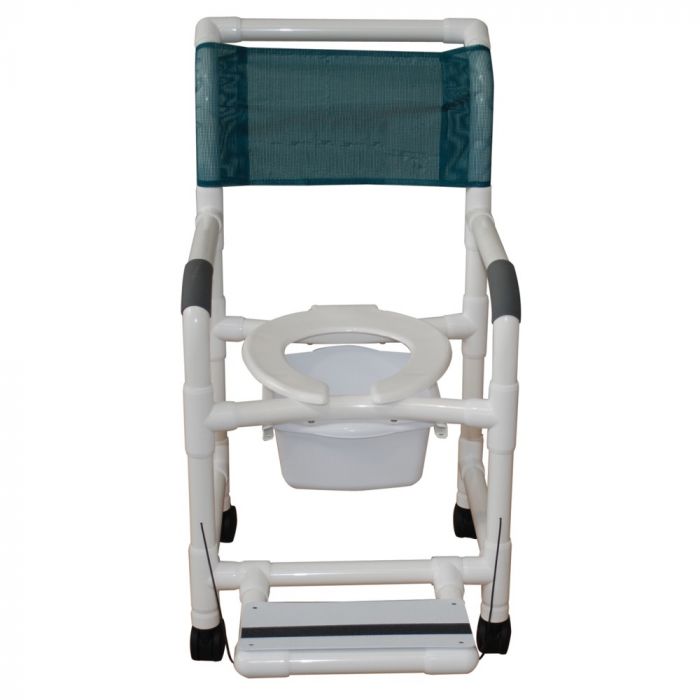 MJM Deluxe Wheeled Shower/Commode Chair