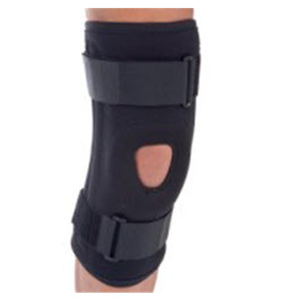 United Ortho Brace Adult Knee Neoprene Black Size Medium 1/Ea