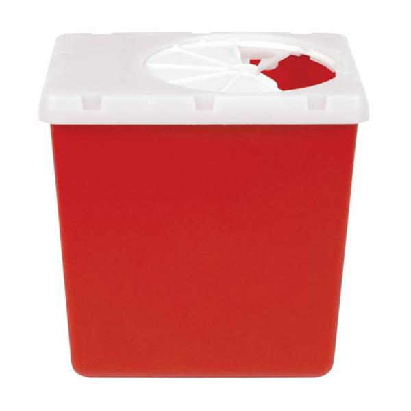 Henry Schein  Container Sharps 2.2qt Red Ea, 60 EA/CA (0322-150R-HS)