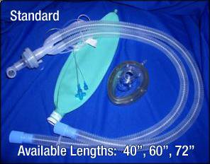 Vyaire Anesthesia Breathing Circuits - Adult Anesthesia Breathing Circuit with 2 L Bag with B / V Filter, Latex - A5Z17XXX