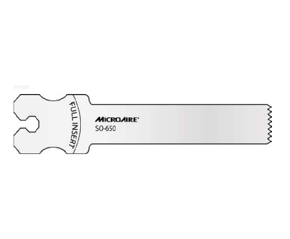 Microaire Surgical Oscillating Blades - BLADE, SAW, OSC, LARGE, 12.7MMX70MMX1MM - SO-650