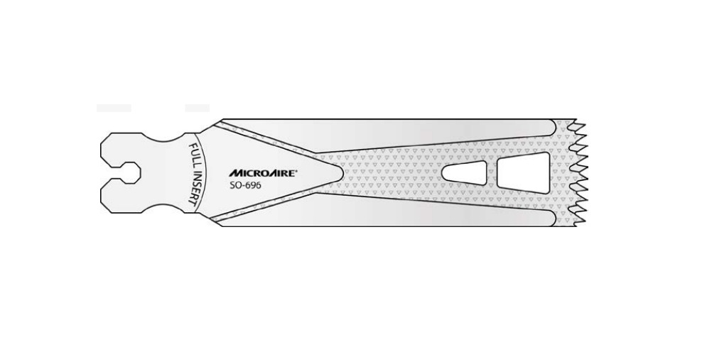 Microaire Surgical Oscillating Blades - BLADE, SAW, OSC, LARGE, 25.4MMX90MMX0.9MM - ZO-7243