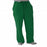 Medline Illinois Avenue Men's Athletic Cargo Scrub Pants with 7 Pockets - Illinois ave Men's Athletic Cargo Scrub Pants with 7 Pockets, Size 4XL Tall Inseam, Hunter Green - 5800HTR4XLT