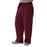 Medline Illinois Avenue Men's Athletic Cargo Scrub Pants with 7 Pockets - Illinois ave Men's Athletic Cargo Scrub Pants with 7 Pockets, Size 4XL Tall Inseam, Wine - 5800WNE4XLT