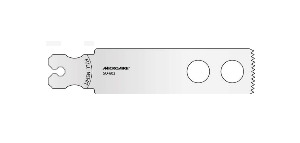 Microaire Surgical Oscillating Blades - BLADE, SAW, OSC, LARGE, 25.4MMX90MMX1MM - SO-602