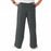 Medline Newport ave Unisex Stretch Fabric Scrub Pants with Drawstring - Newport ave Unisex Drawstring Waist Scrub Pants with 3 Pockets, Size 5XL Petite Inseam, Charcoal - 5900CHR5XLP