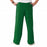 Medline Newport ave Unisex Stretch Fabric Scrub Pants with Drawstring - Newport ave Unisex Drawstring Waist Scrub Pants with 3 Pockets, Size 4XL Petite Inseam, Hunter Green - 5900HTR4XLP