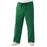 Medline Newport ave Unisex Stretch Fabric Scrub Pants with Drawstring - Newport ave Unisex Drawstring Waist Scrub Pants with 3 Pockets, Size 4XL Tall Inseam, Hunter Green - 5900HTR4XLT