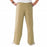 Medline Newport ave Unisex Stretch Fabric Scrub Pants with Drawstring - Newport ave Unisex Drawstring Waist Scrub Pants with 3 Pockets, Size 4XL Petite Inseam, Khaki - 5900KHK4XLP