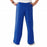 Medline Newport ave Unisex Stretch Fabric Scrub Pants with Drawstring - Newport ave Unisex Drawstring Waist Scrub Pants with 3 Pockets, Size 4XL Petite Inseam, Royal Blue - 5900RYL4XLP