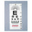 Dukal oration Chart Eye Tech-Med 20' Testing Distance 22x11" Ea