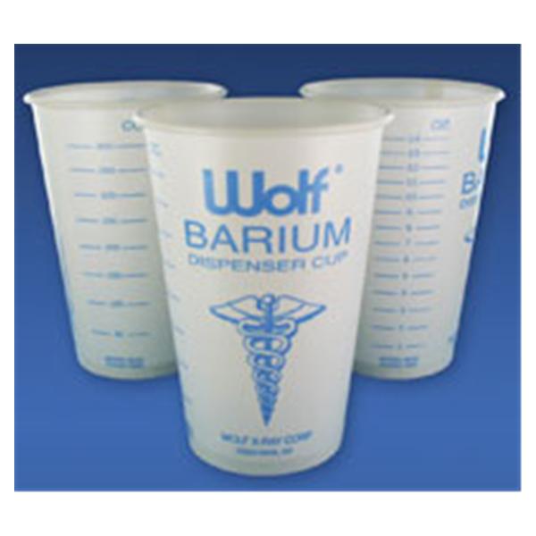 Wolf X-Ray Cup Barium For X-Ray Darkroom 100/Pk