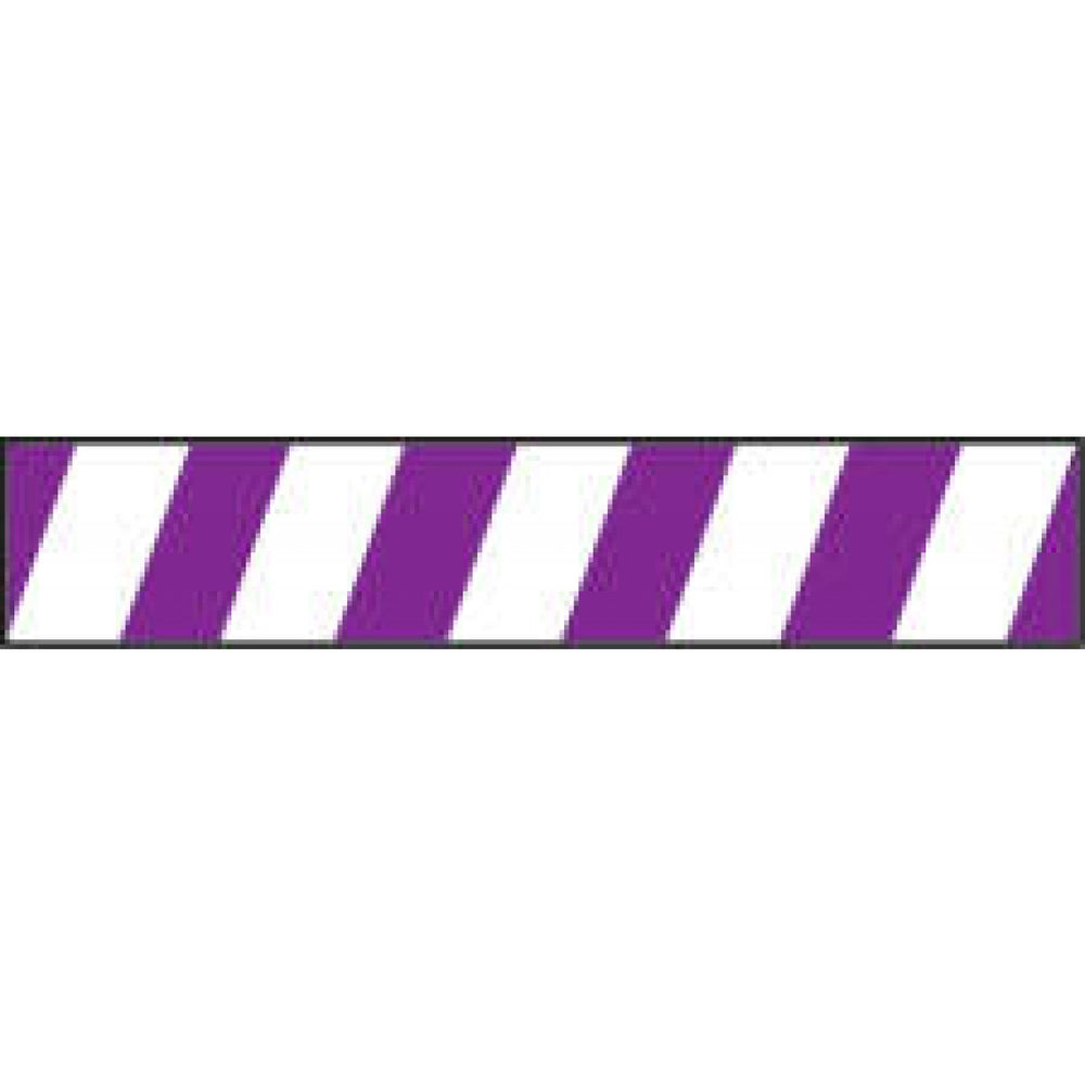 Color: Purple And White Dimensions: 1" X 3/16" 300/Pack