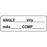 Label Paper Permanent Angle___Kvp___Mas___ 1 1/2" X 1/2" White 1000 Per Roll