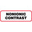 Label Paper Permanent Nonionic Contrast 1 1/2" X 1/2" White With Red 1000 Per Roll