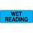 Label Paper Permanent Wet Reading 2 1/4" X 7/8" Blue 1000 Per Roll