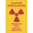 Label Paper Permanent Caution (Precaucion) 3" Core 8" X 5 1/4" Yellow 50 Per Roll