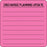 Label Paper Removable Discharge Planning 2 1/2" X 2 1/2" Fl. Pink 500 Per Roll