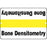 Label Wraparound Paper Permanent Bone Densitometry 1" Core 1 1/2" X 1 White With Yellow 1000 Per Roll