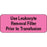 Label Paper Permanent Use Leukocyte 2 1/4" X 7/8" Fl. Pink 1000 Per Roll