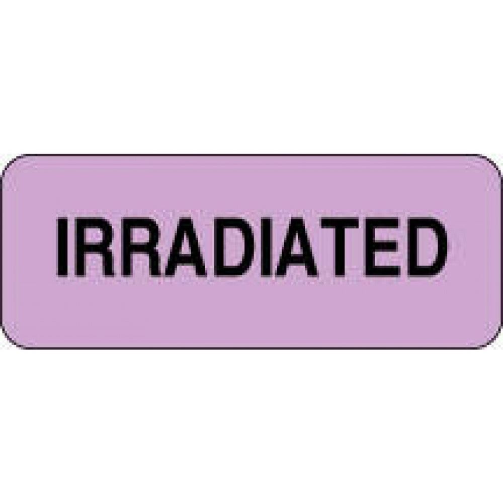 Label Paper Permanent Irradiated 2 1/4" X 7/8" Lavender 1000 Per Roll