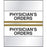 Chart Tab Paper Physicians Orders 1 1/4" X 1 1/2" Gold 100 Per Package