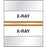 Chart Tab Paper X-Ray X-Ray 1 1/4" X 1 1/2" Tan 100 Per Package