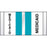 Chart Tab Paper Medicaid Medicaid 1 1/2" X 3/4" Teal 108 Per Package