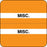 Chart Tab Paper Misc. Misc. 1 1/2" X 1 1/2" Orange 100 Per Roll