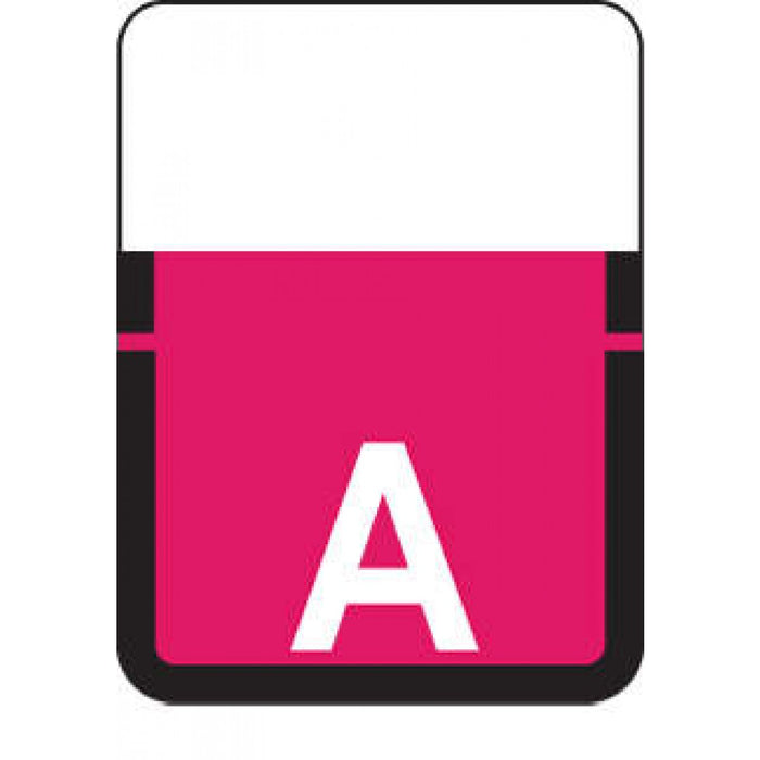 Tab Compatible 1307 Color-Code Label Alphabetical Compatible Series 1" X 3/4" 500/Roll