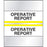 Chart Tab Paper Operative Report 1 1/4" X 1 1/2" Yellow 100 Per Package