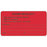 Label Paper Permanent Please Recollect: [] 3" X 1 5/8" Fl. Red 1000 Per Roll