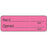 Label Paper Permanent Recd ___ 1 1/2" X 1/2" Fl. Pink 1000 Per Roll