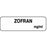 Anesthesia Label Paper Permanent Zofran Mg/Ml 1 1/4" X 3/8" White 1000 Per Roll