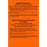 Label Paper Removable Droplet Precautions 5 1/4" X 8" Fl. Orange 50 Per Package