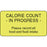 Label Paper Permanent Calorie Count - 1 5/8" X 7/8" Fl. Yellow 1000 Per Roll