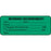 Label Paper Permanent Morning Nourishment 3" X 1 1/8" Green 1000 Per Roll