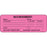 Label Paper Permanent Nourishment Name 3" X 1 1/8" Fl. Pink 1000 Per Roll