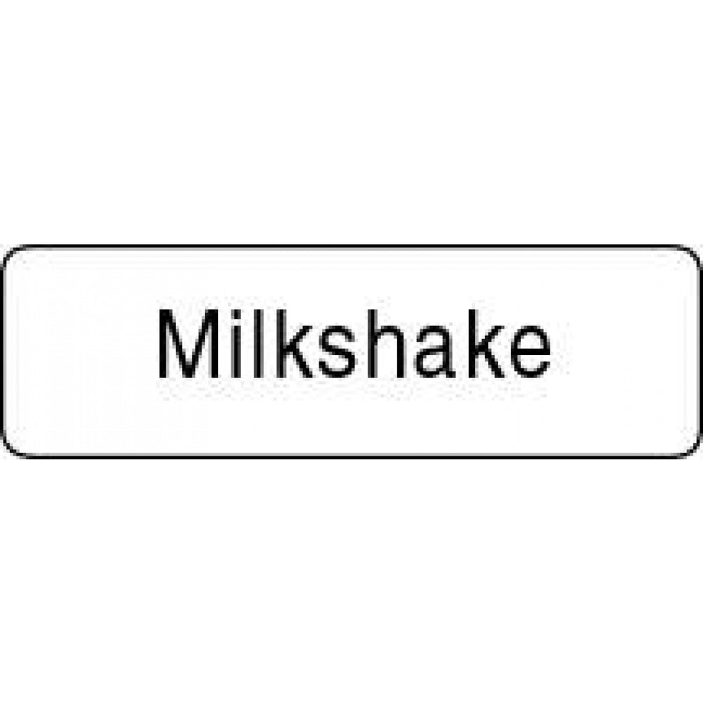 Label Paper Permanent Milkshake 1 1/4" X 3/8" White 1000 Per Roll