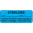 Label Paper Permanent Sterilized Date 2 1/4" X 7/8" Blue 1000 Per Roll