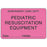 Label Paper Permanent Respiratory Care 3" X 2" Fl. Pink 500 Per Roll