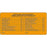 Label Paper Removable Respiratory Care 1 1/2" Core 4" X 2 Fl. Orange 250 Per Roll