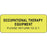 Label Paper Permanent Occupational Therapy 2 1/4" X 7/8" Fl. Yellow 1000 Per Roll