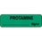 Anesthesia Label Paper Permanent Protamine Mg/Ml 1 1/4" X 3/8" Green 1000 Per Roll