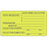 Label Paper Permanent ___ Hour Urine 3" X 1 5/8" Fl. Yellow 1000 Per Roll