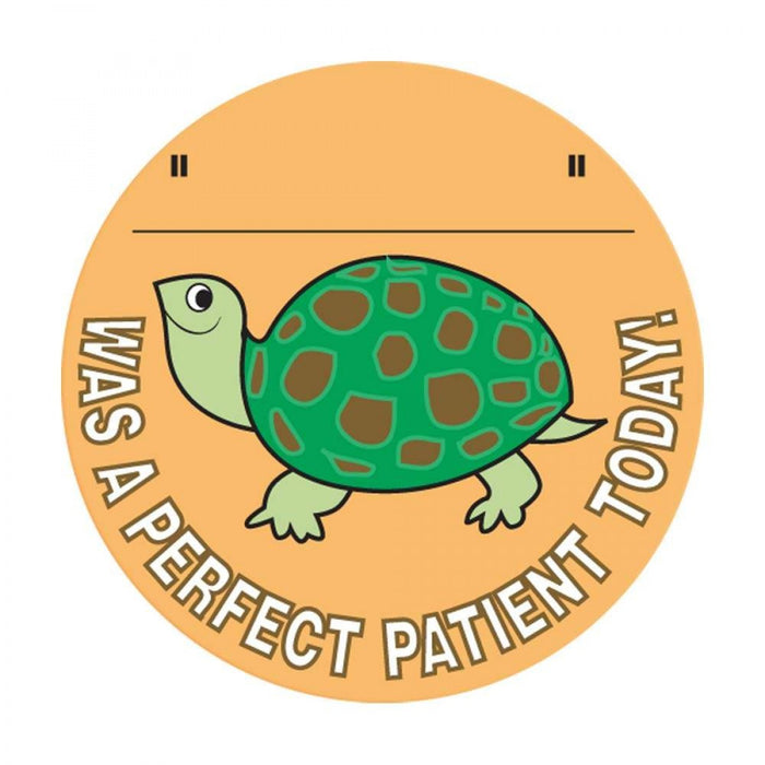 Label Pediatric Award Sticker Paper Permanent ___ Was A Perfect Yellow 250 Per Roll